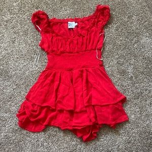 Very cute princess polly romper.